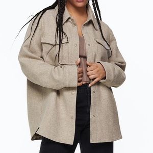 Wool Blend Shacket